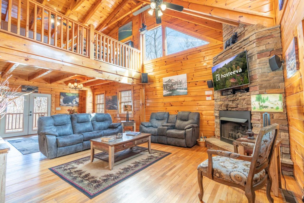 Comfort Cabin Bearway To Heaven W Private Hot Tub Pigeon Forge Exterior foto