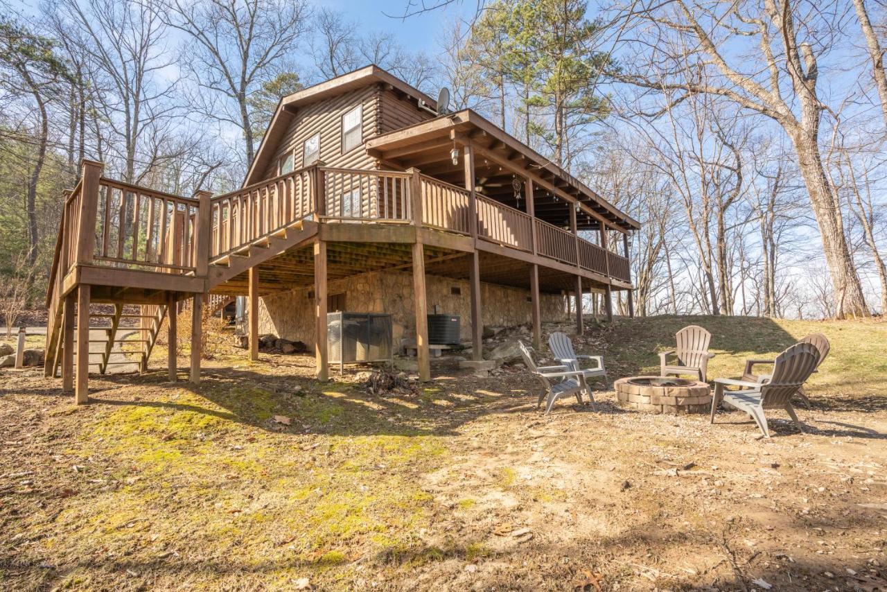 Comfort Cabin Bearway To Heaven W Private Hot Tub Pigeon Forge Exterior foto